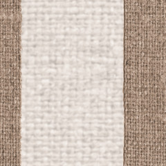 Fototapeta premium Textile frame, fabric decoration, brown canvas, gunny material, country background