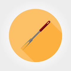 BBQ fork icon.