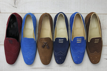 Summer leather men's shoes