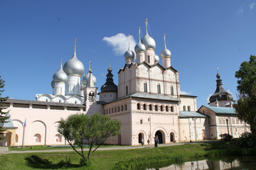 Fototapeta na wymiar Rostov sur le don , le kremlin 
