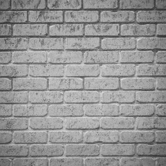 Obraz premium White brick wall texture and background seamless