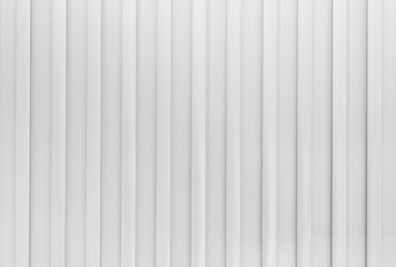 Obraz premium White corrugated metal background and texture surface.