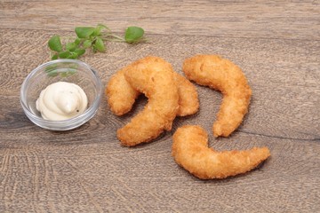Deep fried shrimp