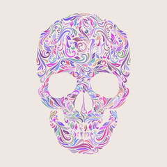 Skull pattern