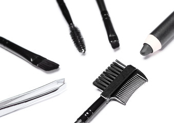 Accessories for care of the eyebrows