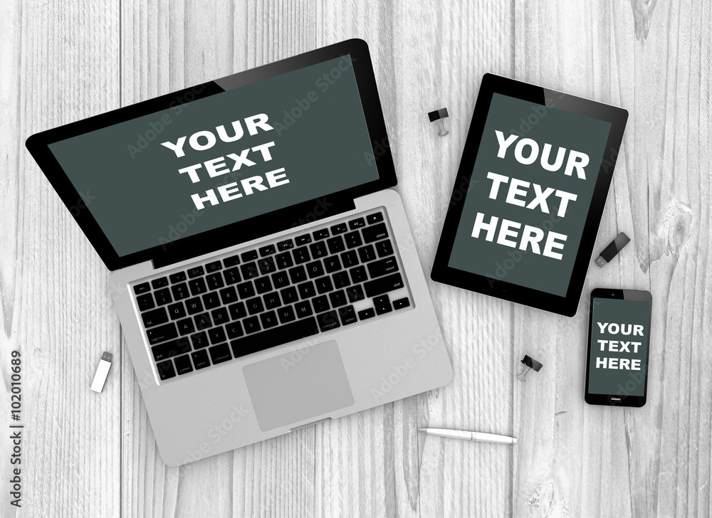 Canvas Prints devices responsive your text here