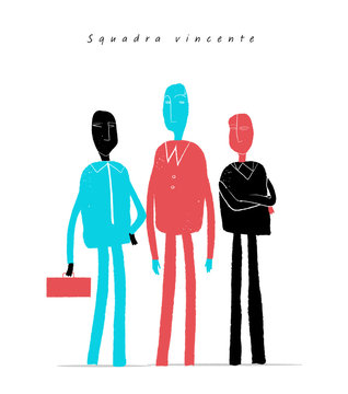 Squadra vincente, team aziendale