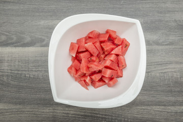 water melon in slices