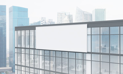 Obraz premium Facade advertising