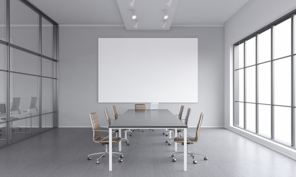 Meeting room for seven people