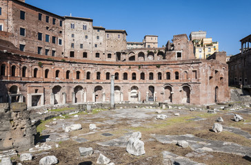 Obraz premium Trajan's market