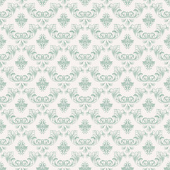 Vector seamless pattern with art ornament for design