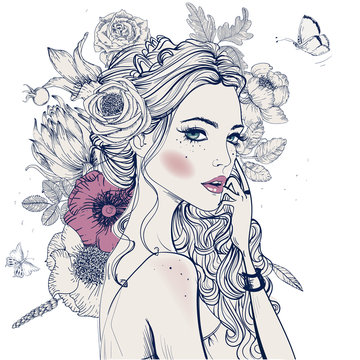 48 236 Migliori Immagini Foto Stock E Vettoriali Per Donne Stilizzate Adobe Stock