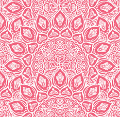 Vector abstract seamless geometric background