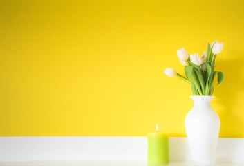 Tulpen - Hintergrund Minimal