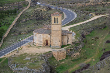 Vera Cruz templar church in Segovia