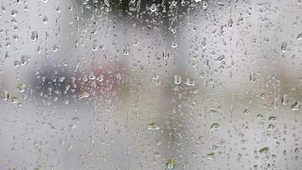 Raindrops on the window