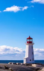 Foto op Plexiglas lighthouse the Nova Scotia coast, Canada © Ralli