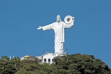 Photo sur Aluminium Monument historique Balneario Camboriu - Brazil - Cristo Luz Monument
