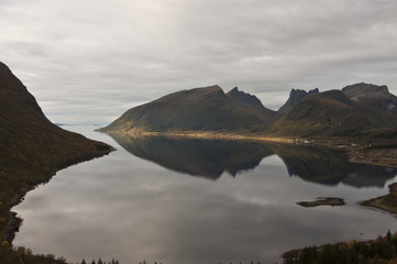 Norway, Senja / Beautiful, idyllic Senja is Norway's second largest island. Visitors to Senja may enjoy the sea, mountains, beaches, fishing villages and inland areas.