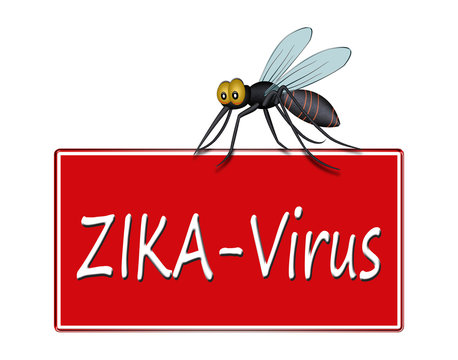 Zika-Virus, Schild