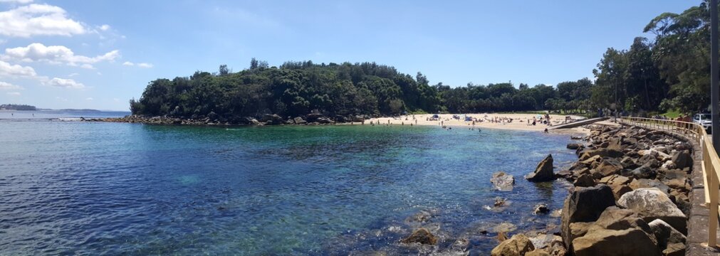 Plage de Shelly, Manly, Sydney, Australie
