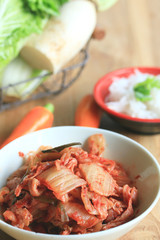 kimchi cabbage - korean food