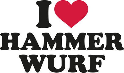 I love hammer throw german
