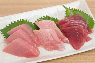 マグロの刺身