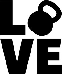 Love with Kettlebell
