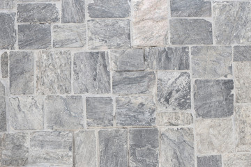 White stone wall for background design.