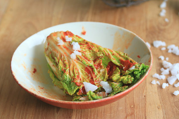 kimchi cabbage - korean food