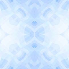 Seamless mosaic pattern in blue color