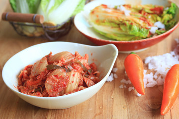 kimchi cabbage - korean food