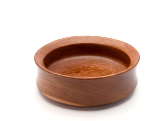 Old wooden bowl.