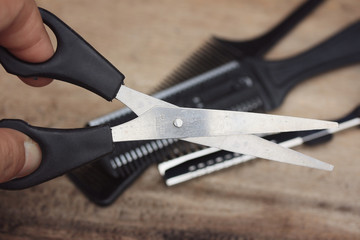 Obraz premium Total hair cutting shears