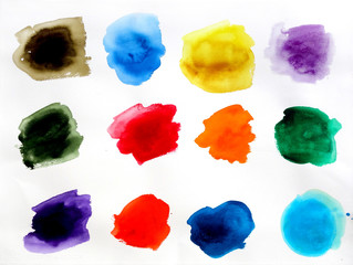 abstract watercolor wash background design