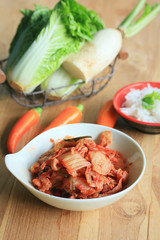 kimchi cabbage - korean food