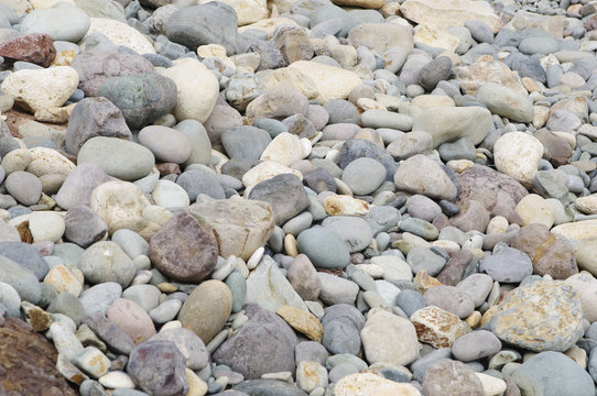 big sea pebble closeup