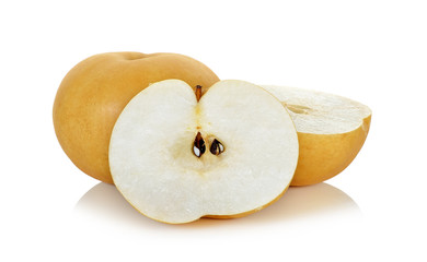 Pear isolated on the white background