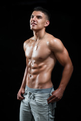 Fototapeta premium Muscular build