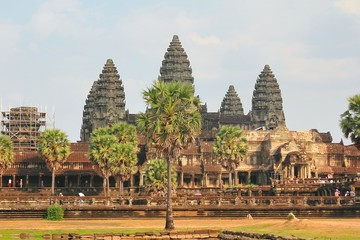  Angkor Wat of UNESCO's world heritage in Siem Reap, Cambodia