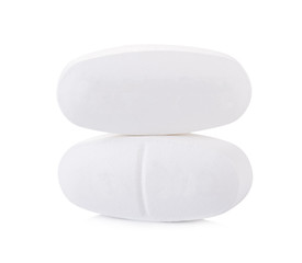 pill on white background