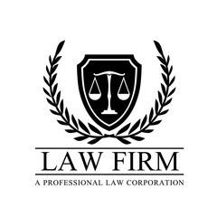 Law firm logo,vector logo template
