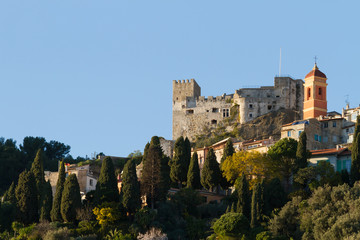 Fototapeta na wymiar Historical village Cote d' Azur