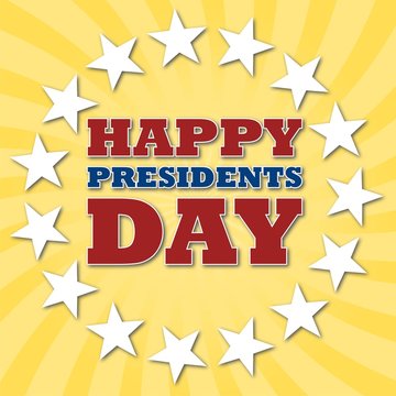 Presidents Day EPS 10 vector stock illustration 