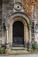 Fototapeta na wymiar Old chapel door