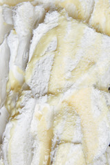 texture gelato artigianale in gelateria