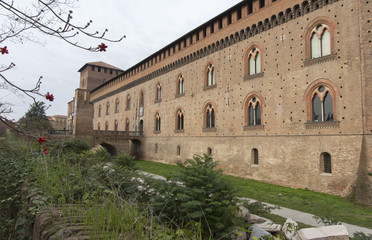 Fototapeta na wymiar Castello Visconteo Pavia