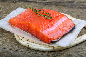 Salmon fillet